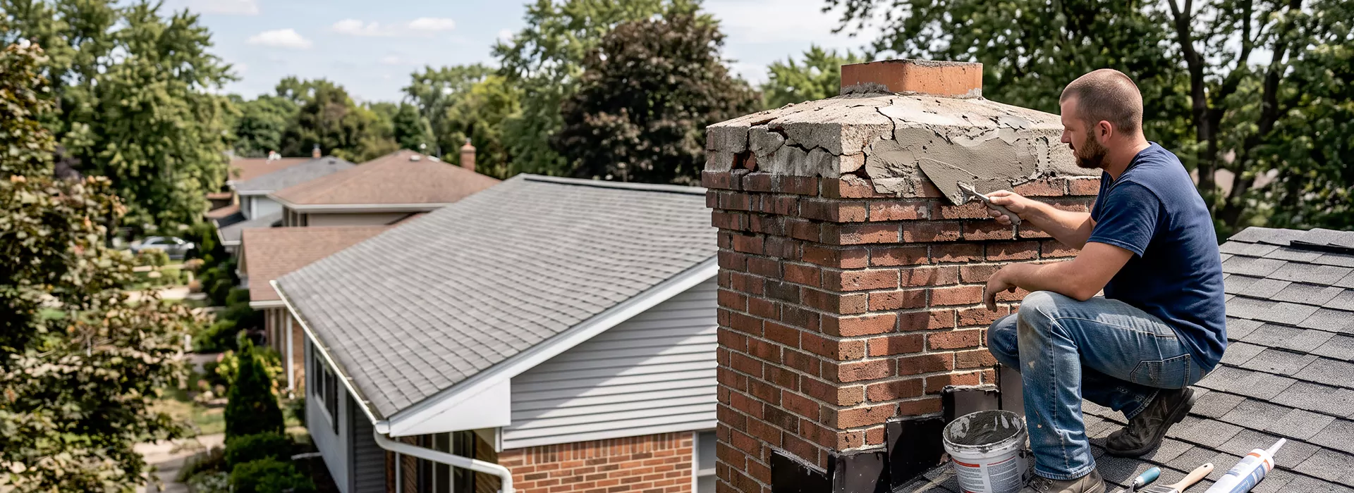 Chimney Crown Repair Whittier, CA