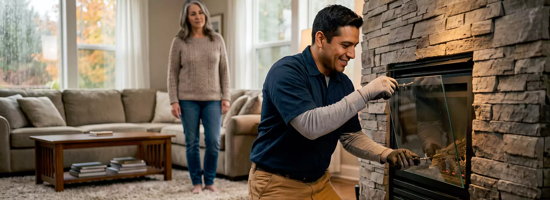 Fireplace Glass Replacement in Whittier, CA