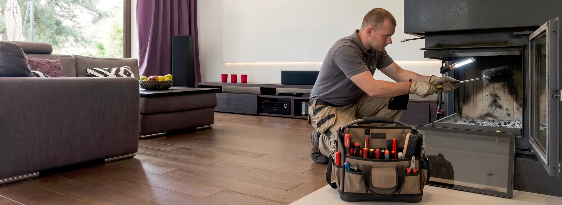 Fireplace Restoration in Whittier