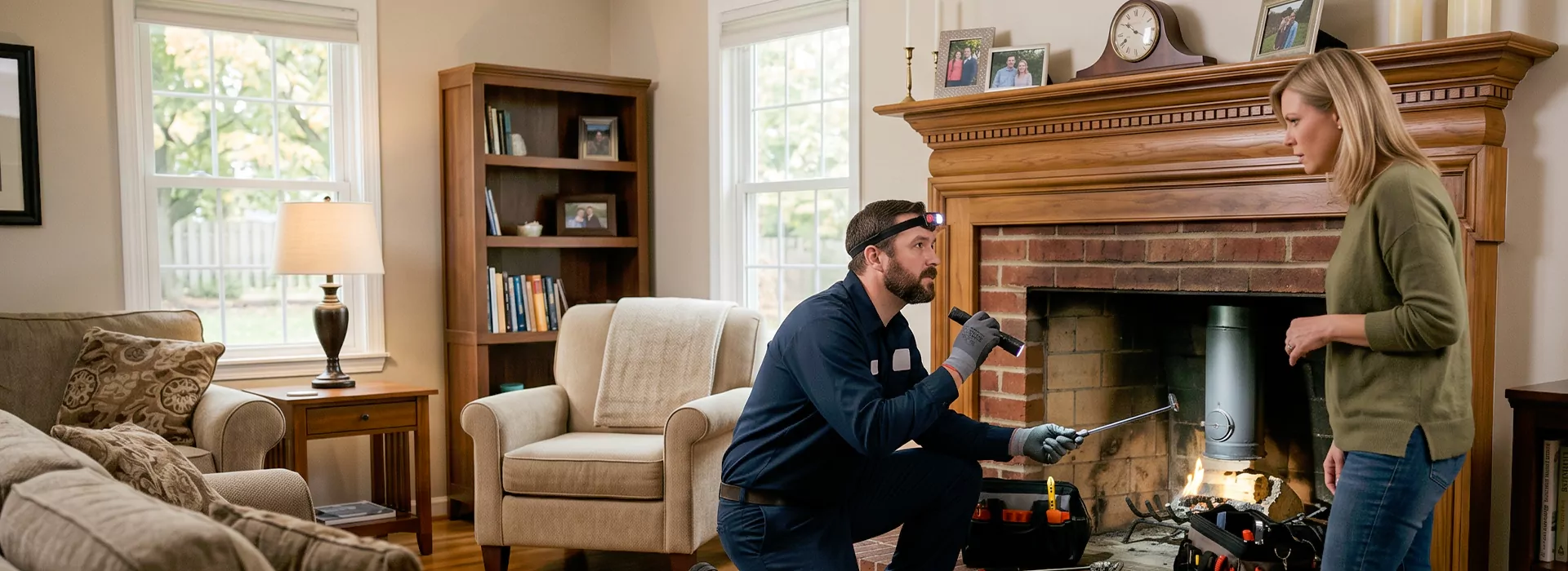 Fireplace Safety Inspection Whittier, CA