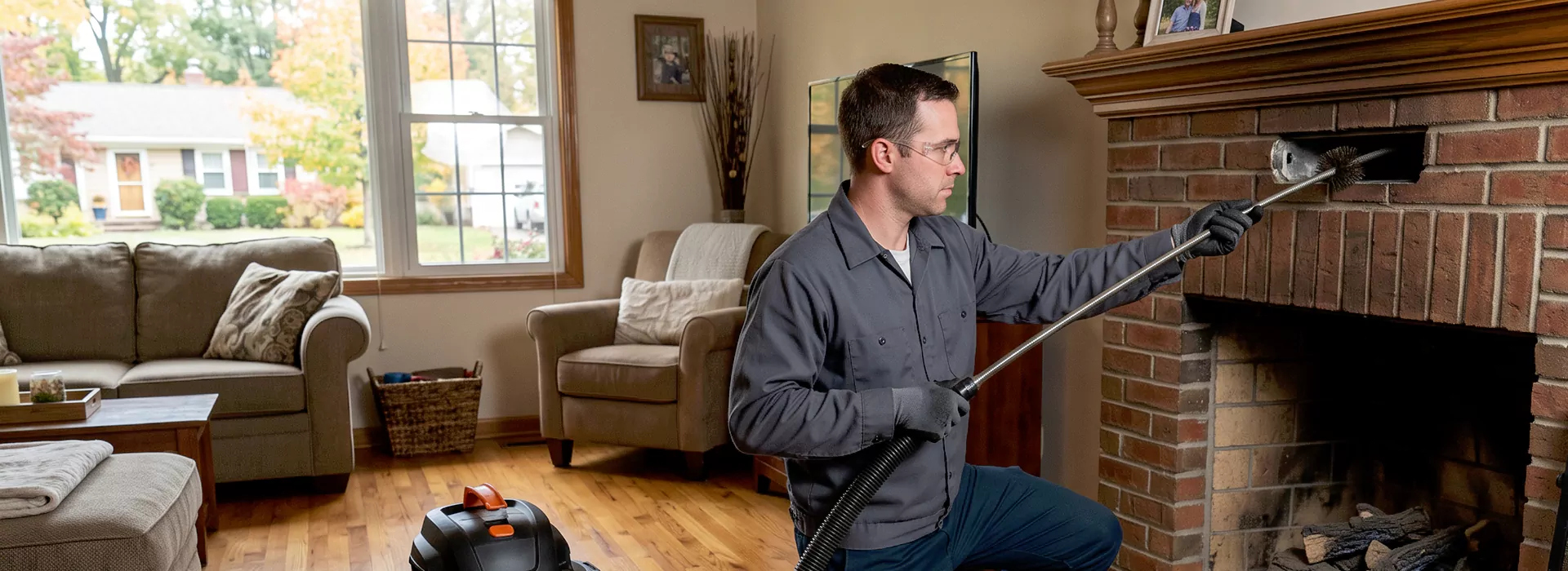 Fireplace Vent Cleaning in Whittier, CA