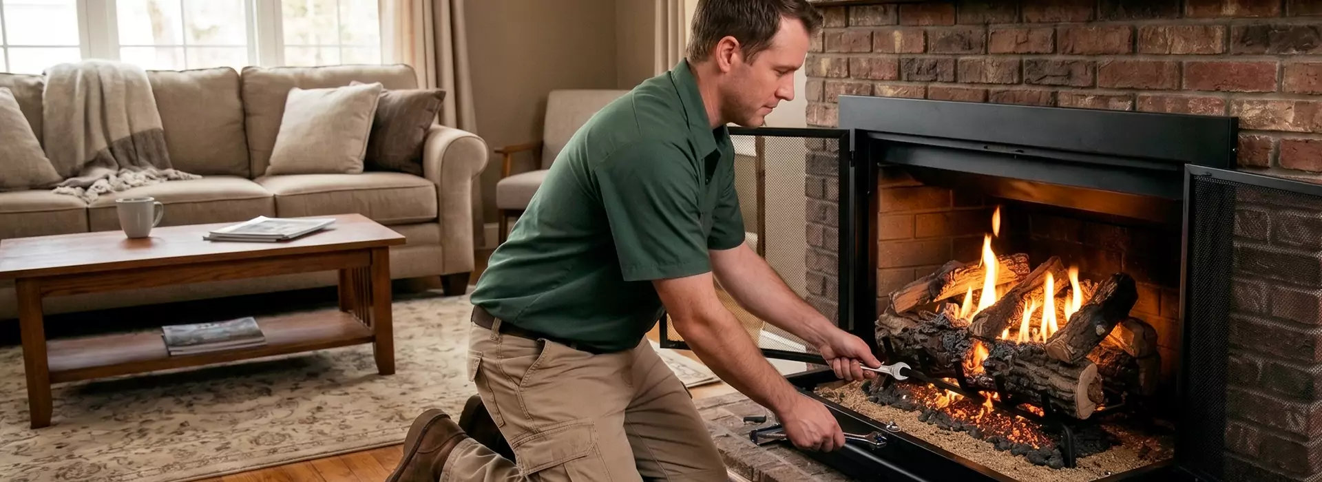Gas Fireplace Logs in Whittier, CA