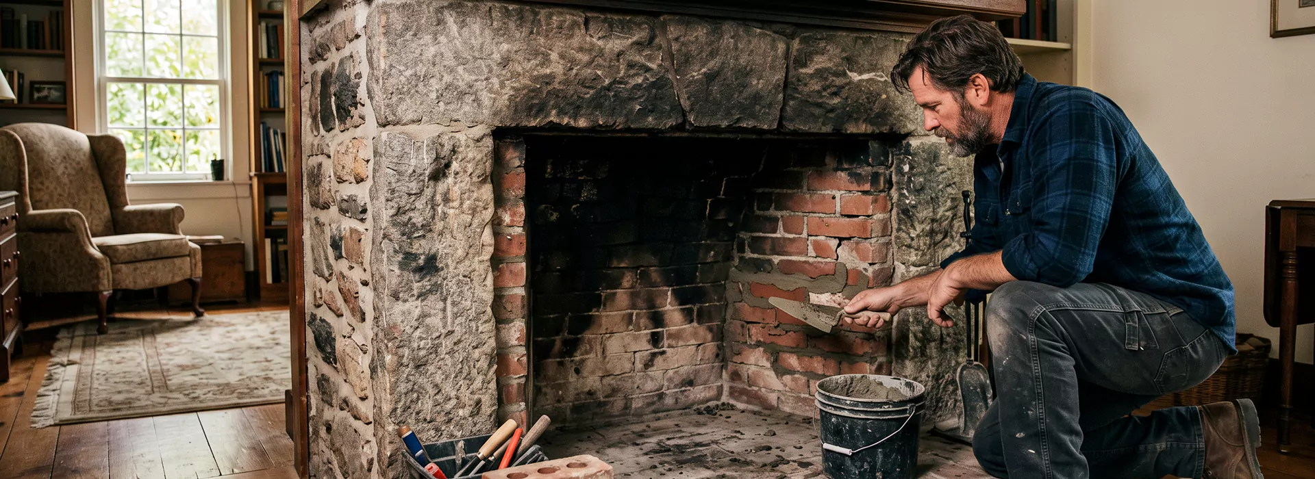 Old Fireplace Repair Whittier, CA