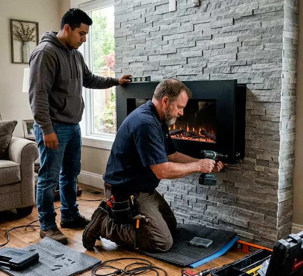 Certified Floating Fireplace Installation Company: Your Local Floating Mantel Installer in Whittier, CA