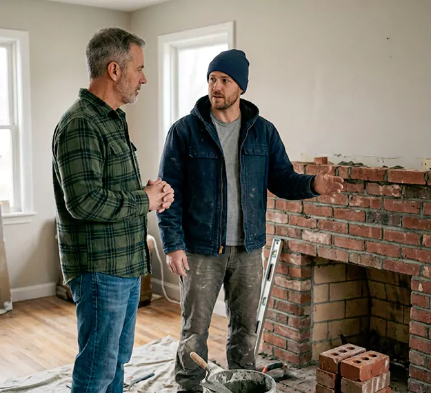 Why Whittier Homeowners Choose Our Brick Fireplace Installation Team?