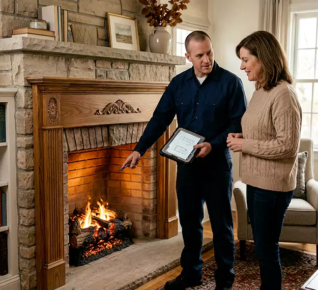 Why Whittier Homeowners Choose Our Electric Fireplace Logs Team?