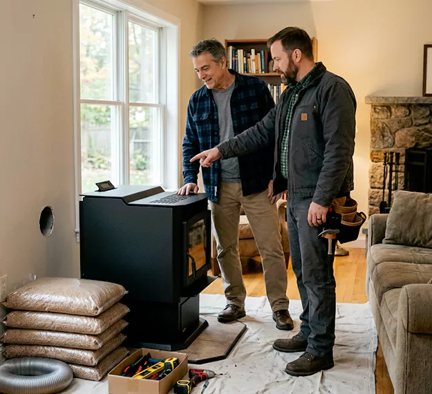 Why Whittier Homeowners Choose Our Pellet Fireplace Installation Team?