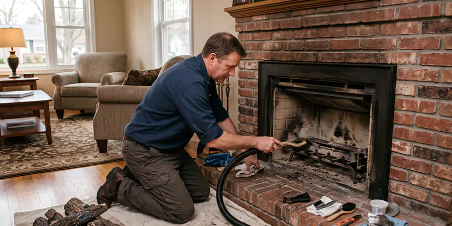 Gas Fireplace Restoration Whittier