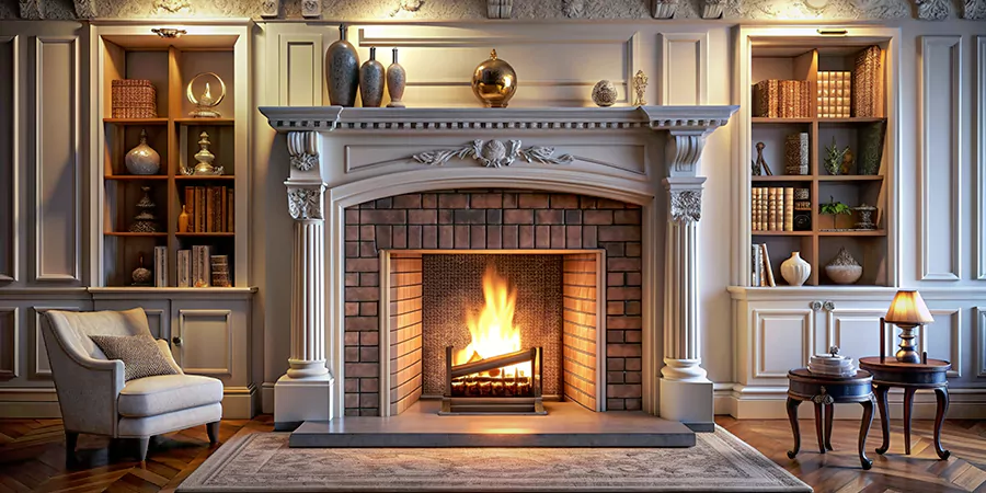 Classic Mantel Decor and Styling Whittier