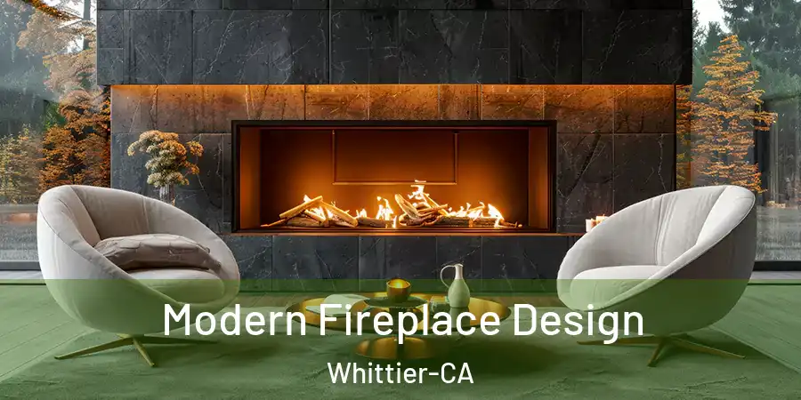  Modern Fireplace Design Whittier-CA