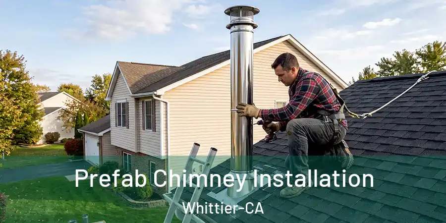 Prefab Chimney Installation Whittier-CA